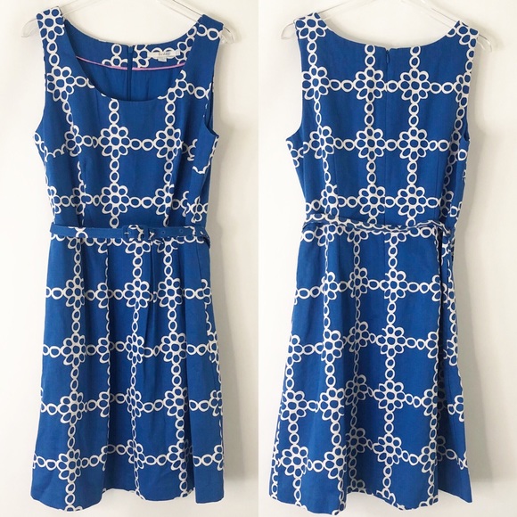 Boden Dresses & Skirts - Boden Blue and White Mini Dress